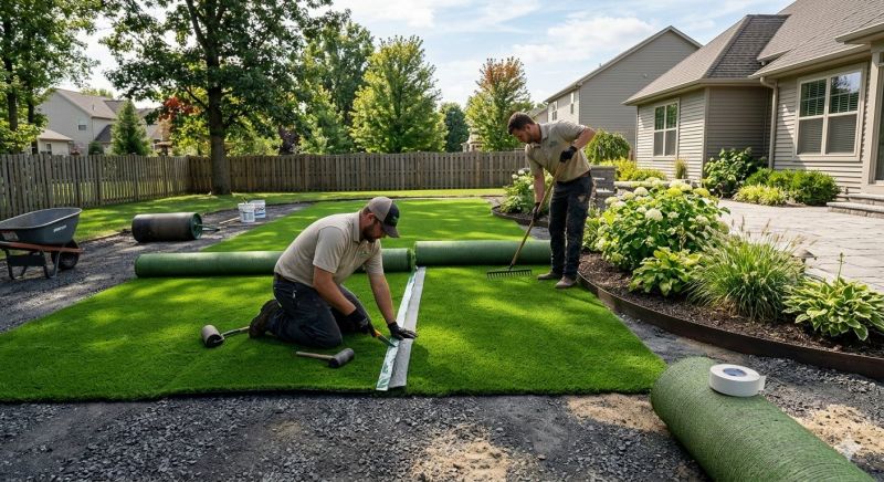 Artificial Grass Installer detail